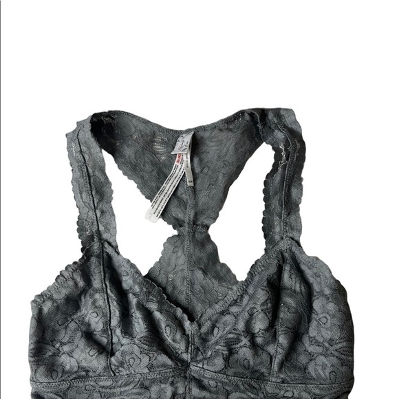 INTIMATELY FREE PEOPLE Gray Lace Bralette - Picture 1 of 3